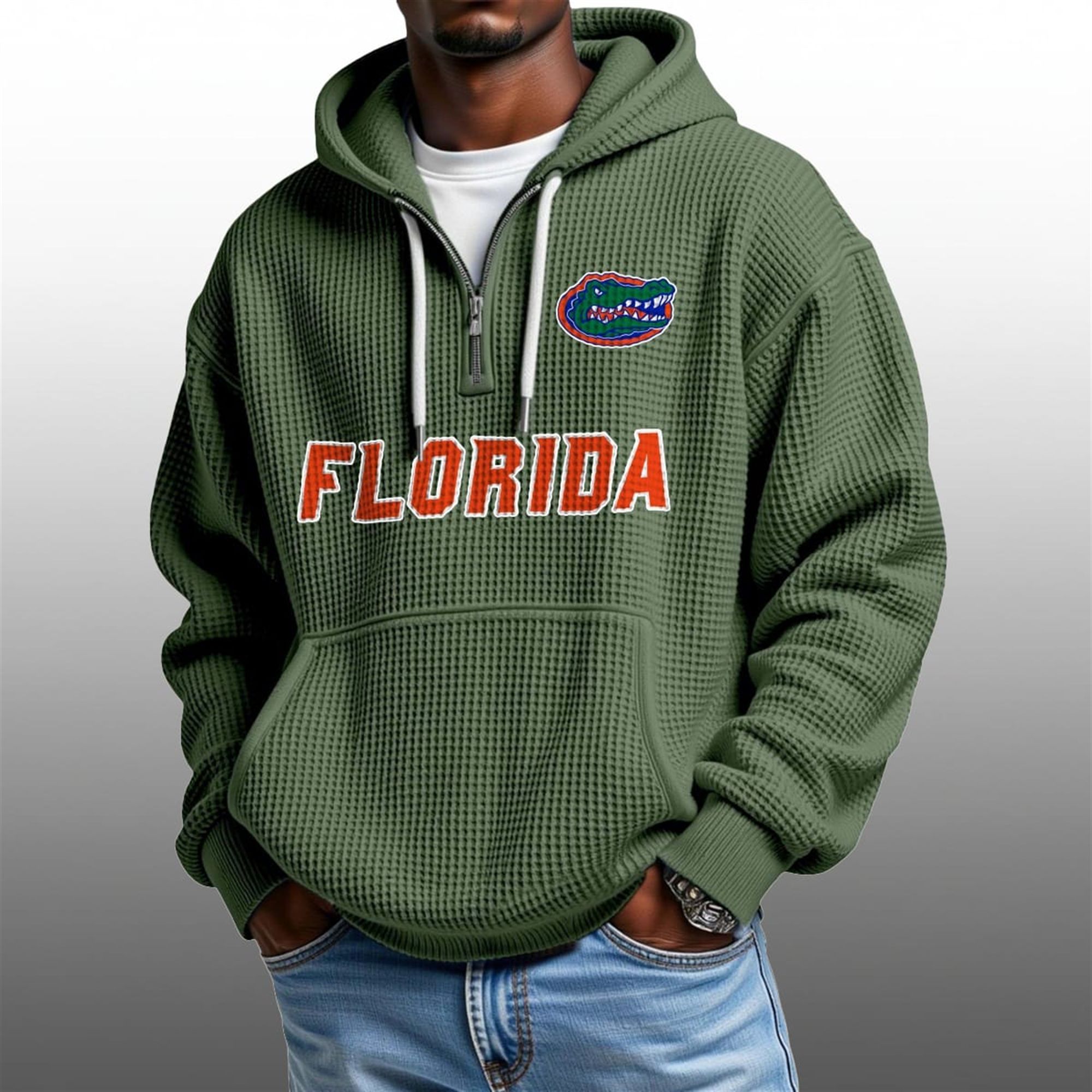 2026 Gators Waffle Zip Hoodie 3 2026 Gators Waffle Zip Hoodie 3