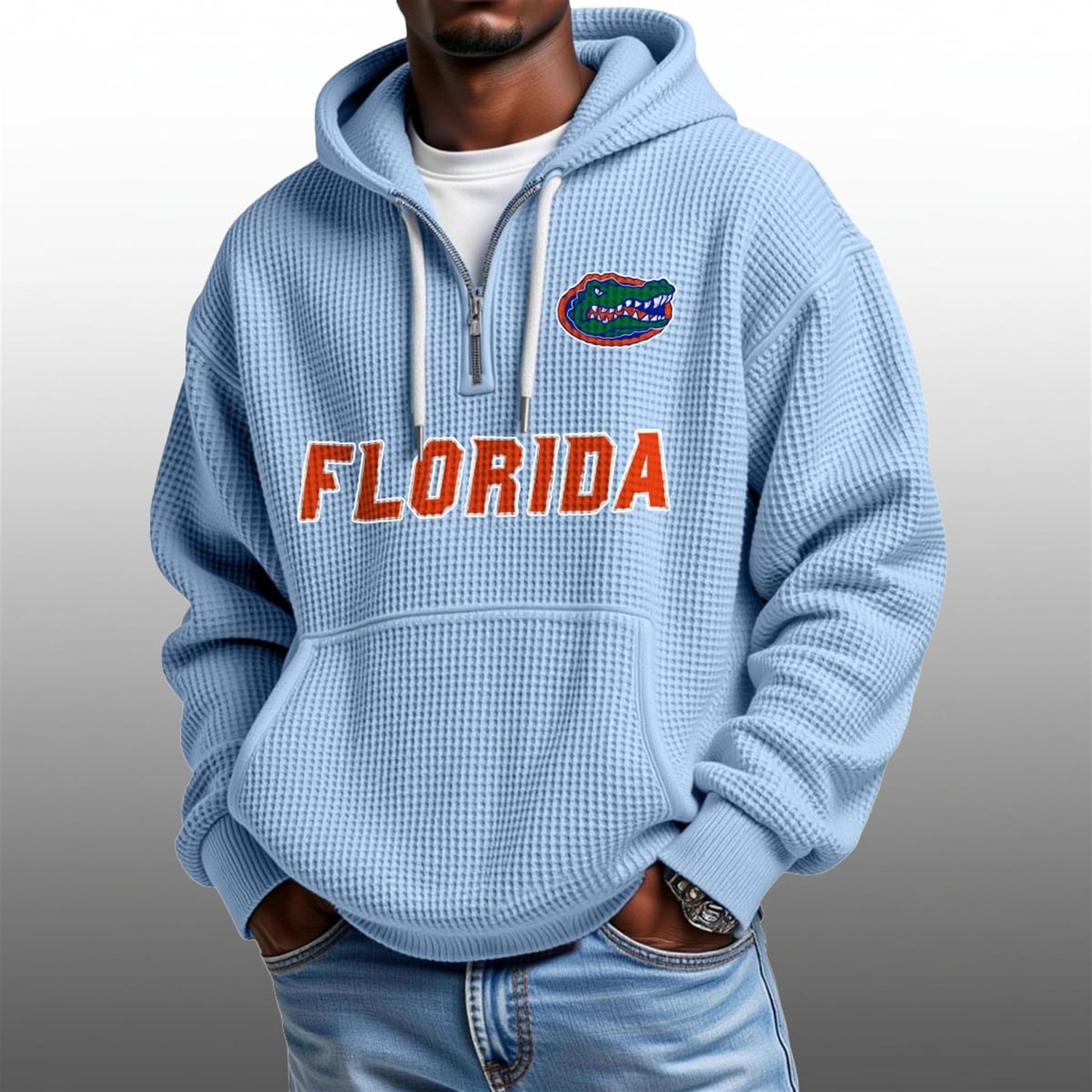 2026 Gators Waffle Zip Hoodie 5 2026 Gators Waffle Zip Hoodie