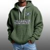 2026 Georgia Southern Waffle Zip Hoodie 4