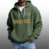 2026 Georgia Tech Waffle Zip Hoodie 1