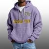 2026 Georgia Tech Waffle Zip Hoodie 2