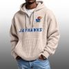 2026 Jayhawks Waffle Zip Hoodie 4