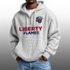 2026 Liberty Flames Waffle Zip Hoodie 4