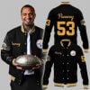 2026 Maurkice Pouncey Steelers Into The Hall of Honor Jacket 2
