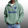 2026 Memphis Waffle Zip Hoodie