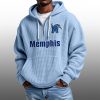 2026 Memphis Waffle Zip Hoodie 3