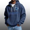 2026 Memphis Waffle Zip Hoodie 4