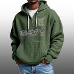 2026 Midshipmen Waffle Zip Hoodie