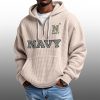 2026 Midshipmen Waffle Zip Hoodie 2