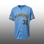 2026 Milwaukee Brewers Powder Blue Road Jersey