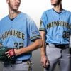 2026 Milwaukee Brewers Powder Blue Road Jersey 2