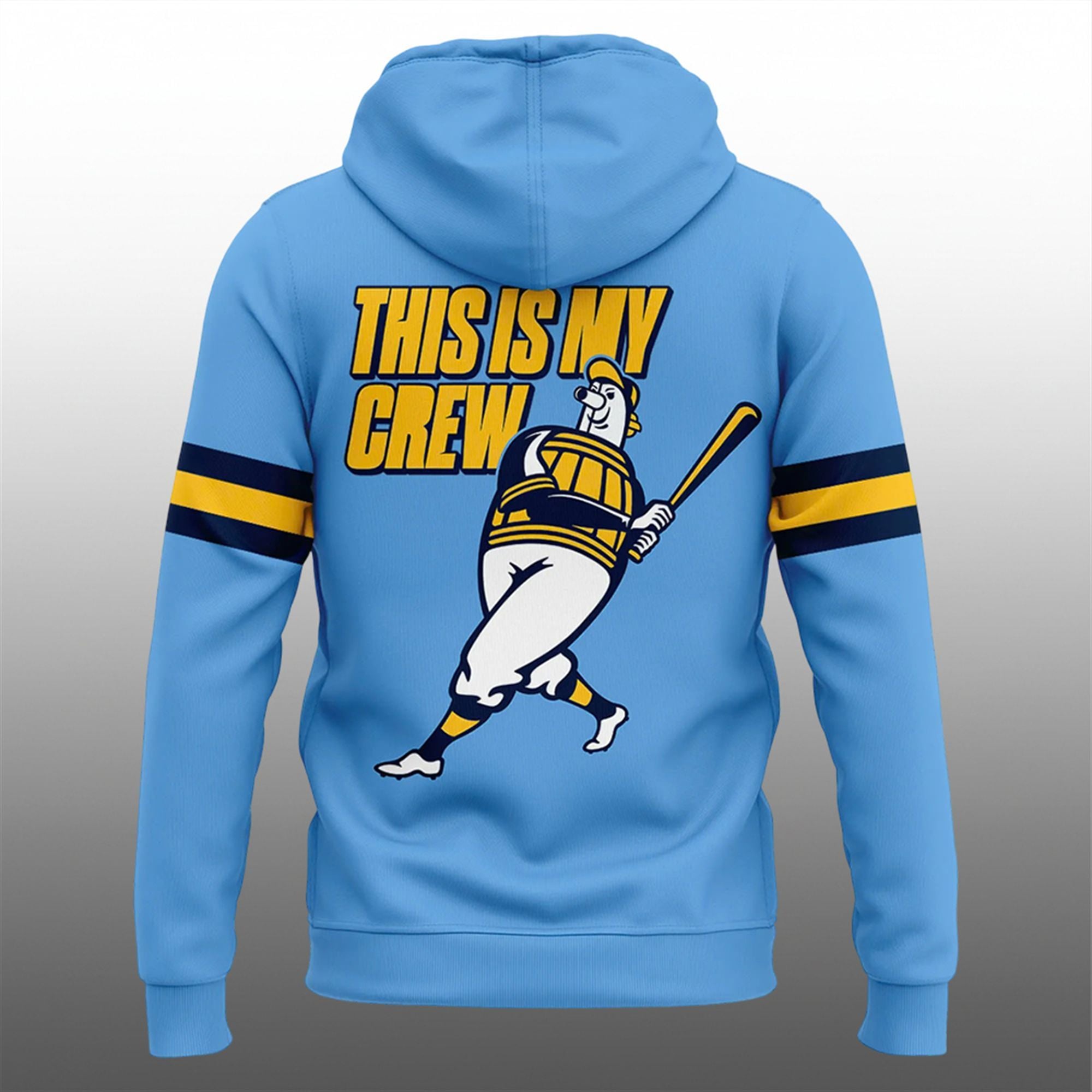 2026 Milwaukee Brewers Powder Blue This Is My Crew Hoodie 3 2026 Milwaukee Brewers Powder Blue This Is My Crew Hoodie 2