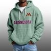 2026 Minnesota Golden Waffle Zip Hoodie 1