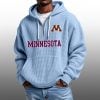 2026 Minnesota Golden Waffle Zip Hoodie