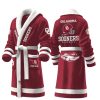2026 Okalahoma Snooners Football EST 1895 Fleece Bathrobe 3 2026 Okalahoma Snooners Football EST 1895 Fleece Bathrobe 1 2