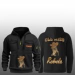 2026 Ole Miss Rebels Football Quarter Zip Hoodie