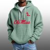 2026 Ole Miss Waffle Zip Hoodie 6 2026 Ole Miss Waffle Zip Hoodie 2