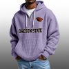 2026 Oregon State Waffle Zip Hoodie