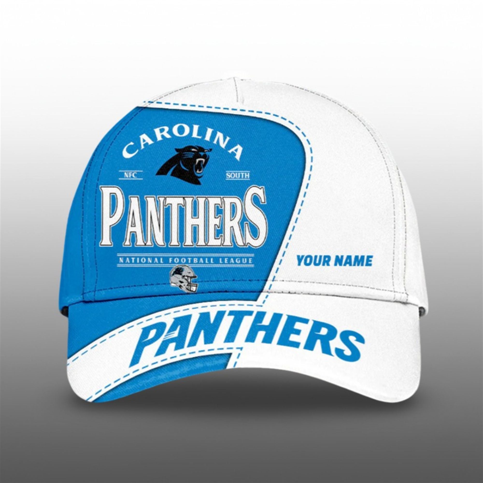 2026 Panthers NFC South Champions Custom Hat 1 1 2026 Panthers NFC South Champions Custom Hat 1 1
