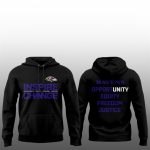 2026 Ravens Inspire Change Freedom Justice Hoodie