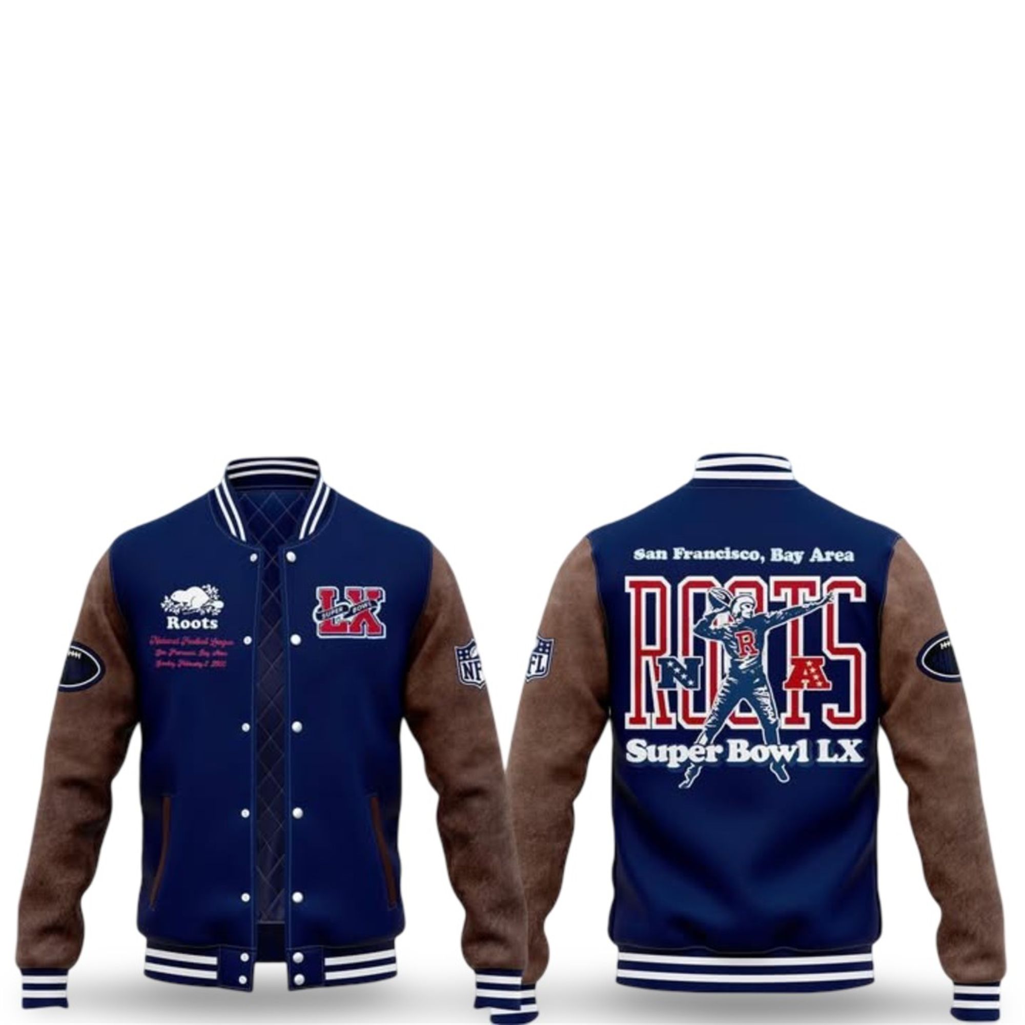 2026 San Francisco Bay Area Roots Bowl LX Jacket 2 2026 San Francisco Bay Area Roots Bowl LX Jacket 1