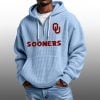 2026 Sooners Waffle Zip Hoodie 3