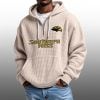 2026 Southern Miss Waffle Zip Hoodie 3