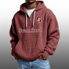 2026 Stanford Football Waffle Zip Hoodie 4