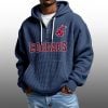 2026 State Cougars Waffle Zip Hoodie 4