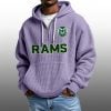 2026 State Rams Waffle Zip Hoodie 3