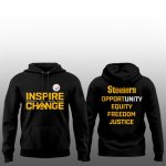 2026 Steelers Inspire Change Freedom Justice Hoodie