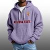 2026 Sun Devils Waffle Zip Hoodie 1