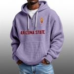 2026 Sun Devils Waffle Zip Hoodie