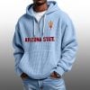 2026 Sun Devils Waffle Zip Hoodie
