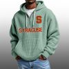 2026 Syracuse Waffle Zip Hoodie 2