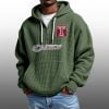 2026 Temple Owls Waffle Zip Hoodie