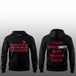2026 Texans Inspire Change Freedom Justice Hoodie