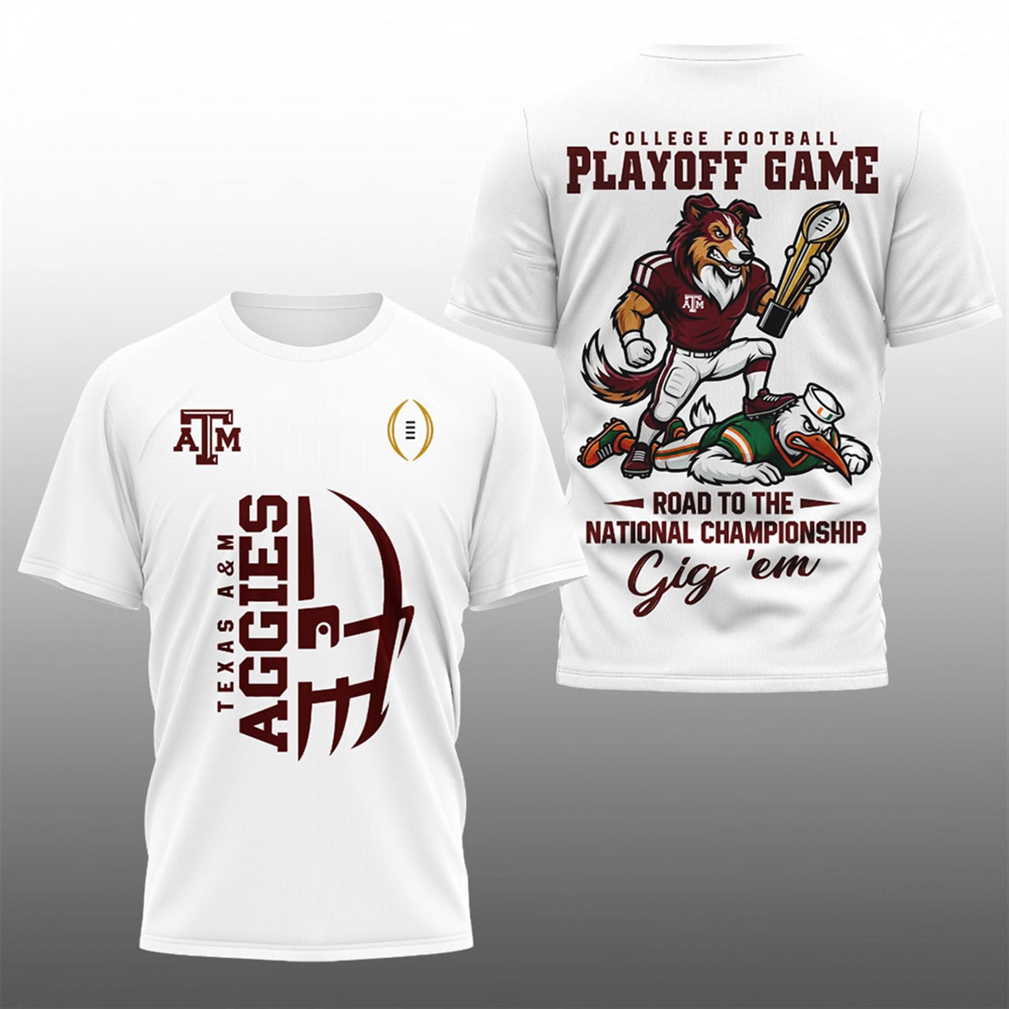 2026 Texas A&M Aggies CFP Road To The Natonal Championship Gig Em Shirt 1 2026 Texas AM Aggies CFP Road To The Natonal Championship Gig Em Shirt 1