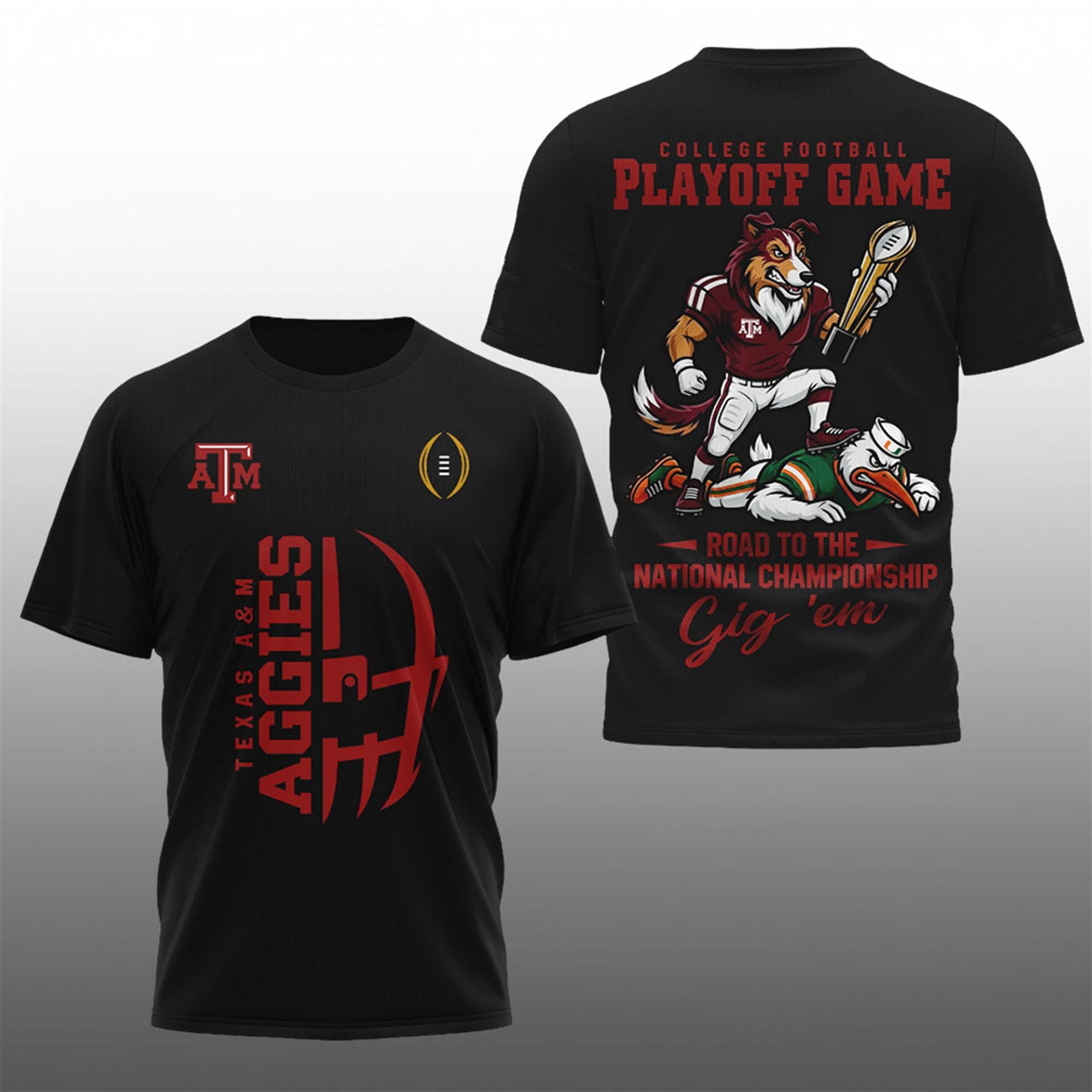 2026 Texas A&M Aggies CFP Road To The Natonal Championship Gig Em Shirt 2 2026 Texas AM Aggies CFP Road To The Natonal Championship Gig Em Shirt 2