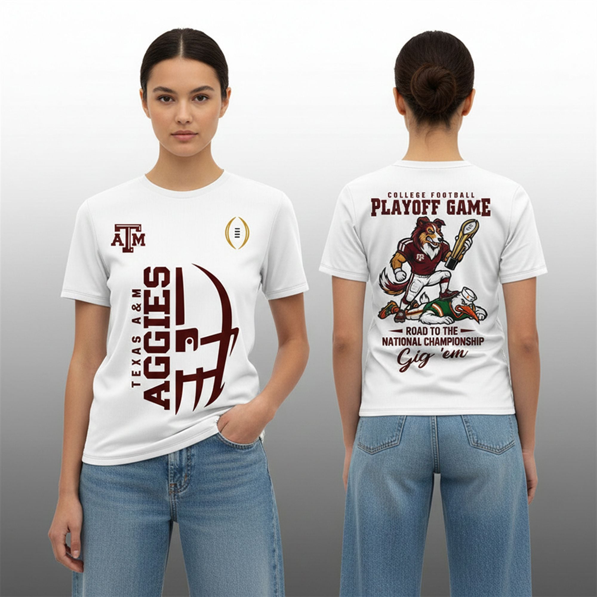 2026 Texas A&M Aggies CFP Road To The Natonal Championship Gig Em Shirt 2026 Texas A&M Aggies CFP Road To The Natonal Championship Gig Em Shirt
