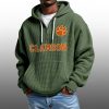 2026 Tigers Waffle Zip Hoodie 1
