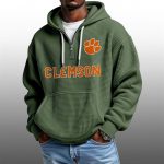 2026 Tigers Waffle Zip Hoodie