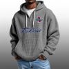 2026 Tulsa Golden Waffle Zip Hoodie 1