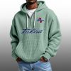 2026 Tulsa Golden Waffle Zip Hoodie