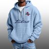 2026 Tulsa Golden Waffle Zip Hoodie 4