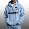 2026 UConn Waffle Zip Hoodie