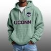 2026 UConn Waffle Zip Hoodie 2
