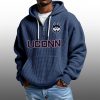 2026 UConn Waffle Zip Hoodie 4