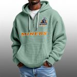 2026 UTEP Miners Waffle Zip Hoodie