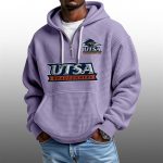 2026 UTSA Roadrunners Waffle Zip Hoodie